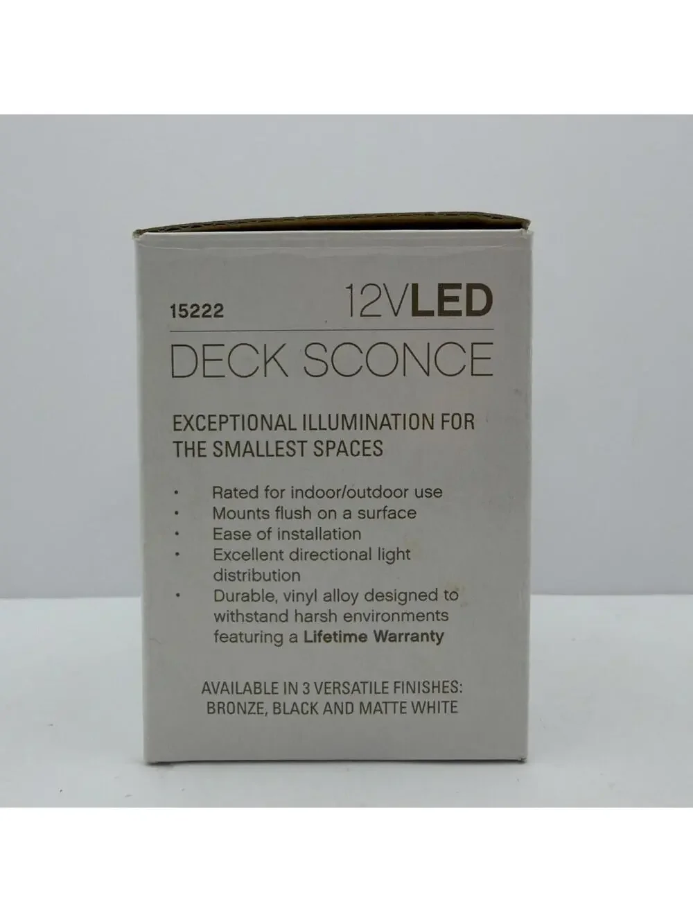 Hinkley Lighting Nuvi LED Light Landscape Deck/Patio, Bronze - 15222BZ